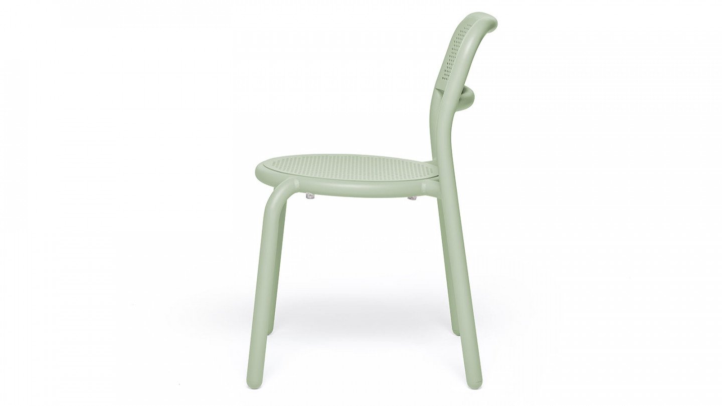 Lot de 2 chaises en aluminium vert brume - Toní Chair - Fatboy