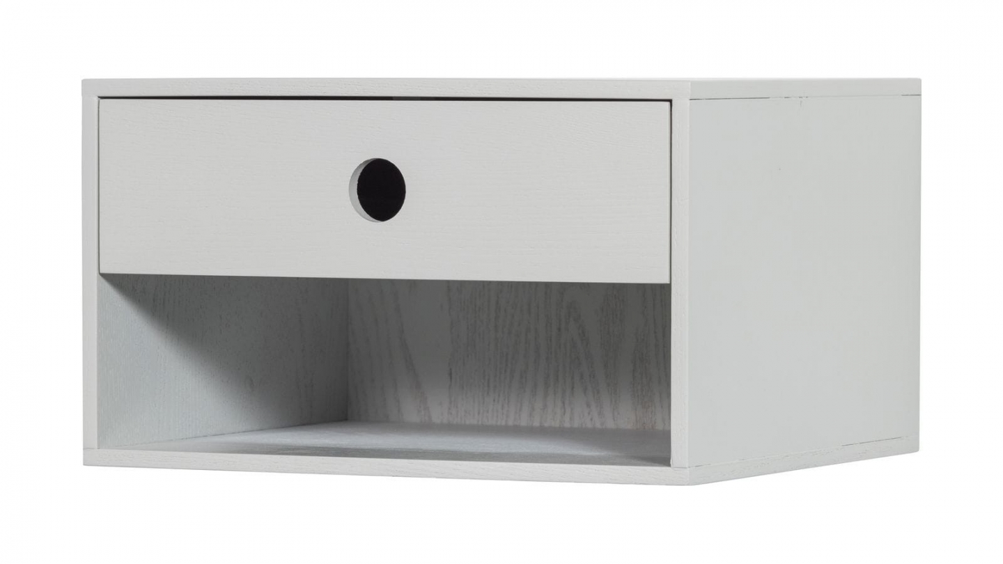 Table De Chevet Suspendue En Bambou - Avec Pince - Pour Lit Superposé Ou Plat - Porte Téléphone & Câbles