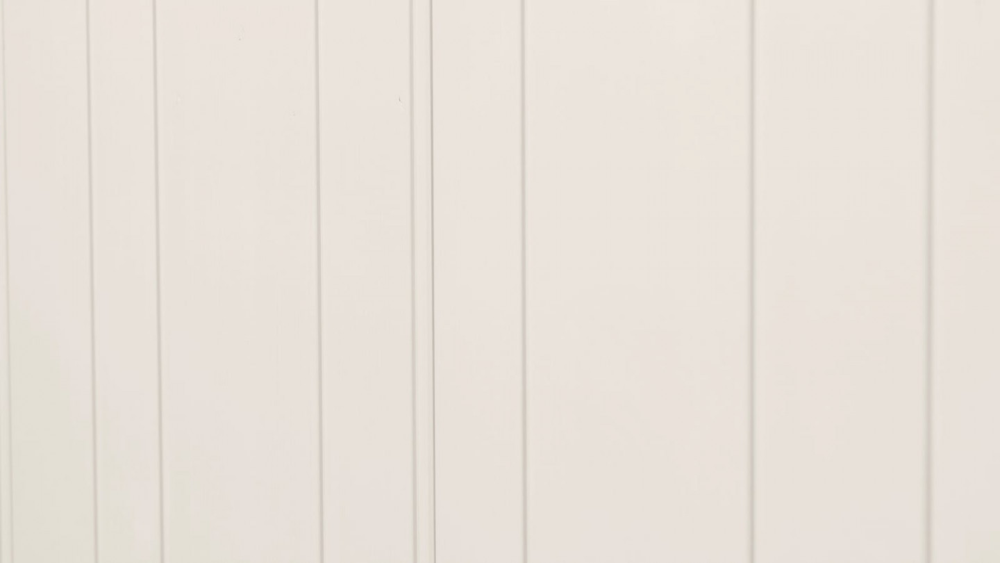 Buffet haut en pin blanc brumeux 90 cm - Miller