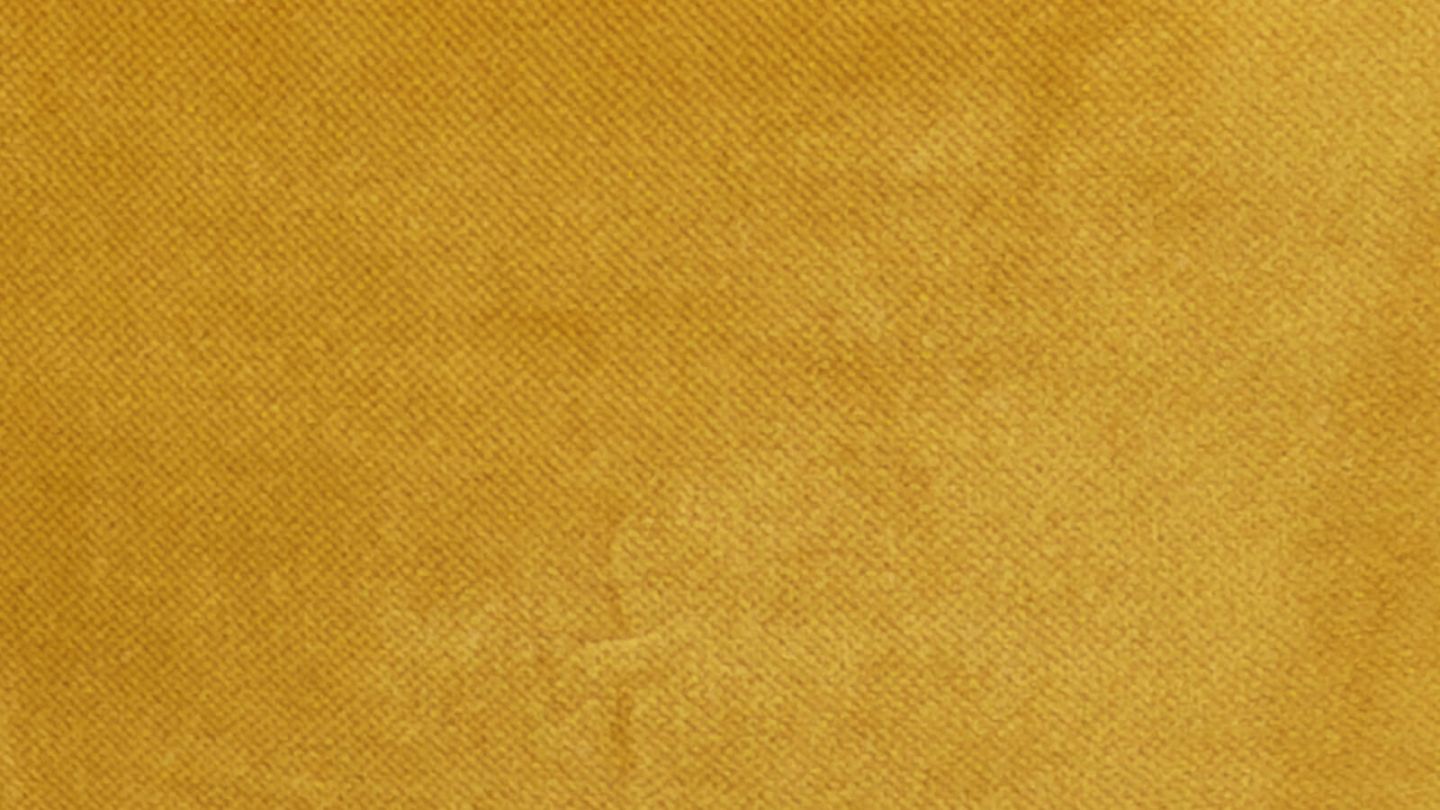 Fauteuil en velours ocre – Collection Rodeo