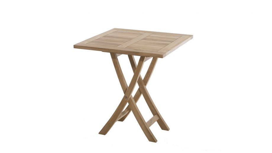 Table carrée pliante 70cm – Collection Fun