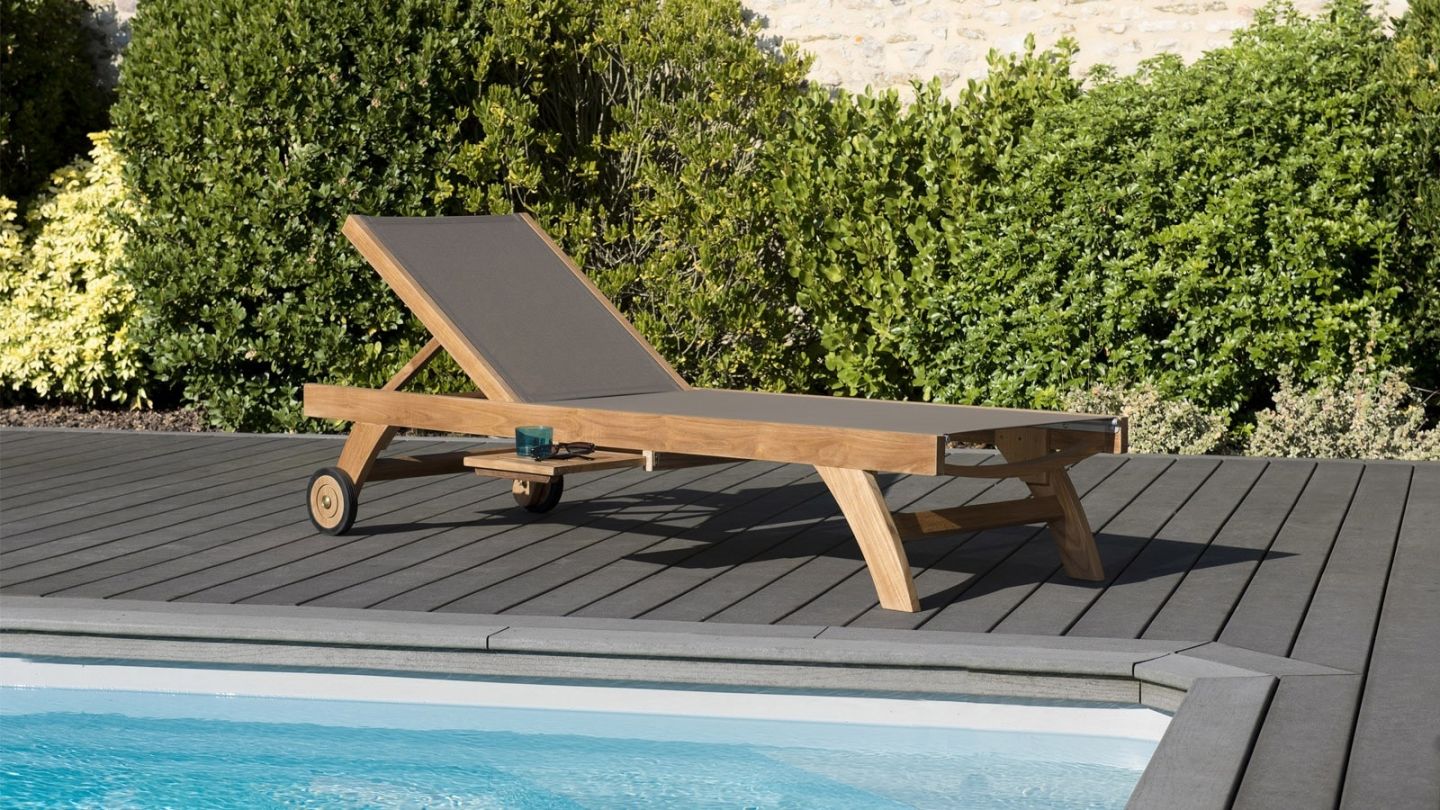 Chaise de jardin en métal noir style scandinave et bohème chez Homifab