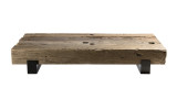Table basse traverse en bois massif - Collection Diego