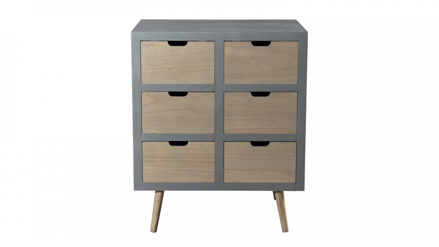 Commode 6 tiroirs - Collection Lorenzo