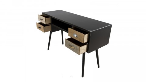 Bureau 4 tiroirs - Collection Leon