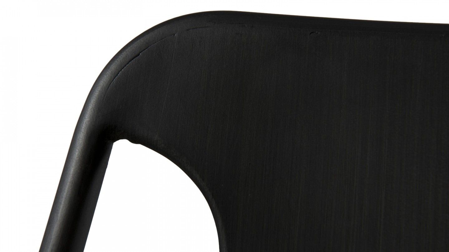 Lot de 2 chaises en acacia et métal - Collection Mateo