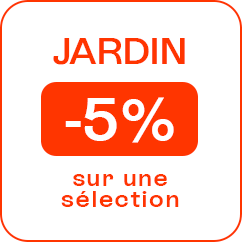 -5% sur une sélection JARDIN