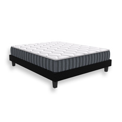 Ensemble matelas à ressorts ensachés