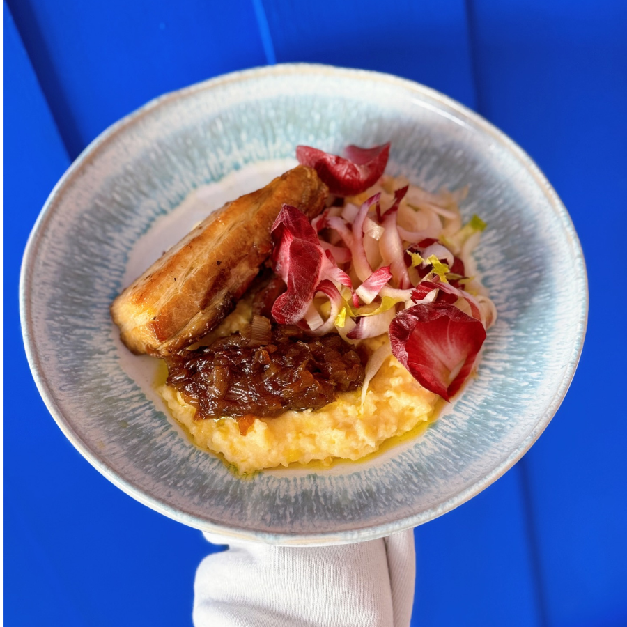 Détail des arrondis dans la décoration de Pinpon