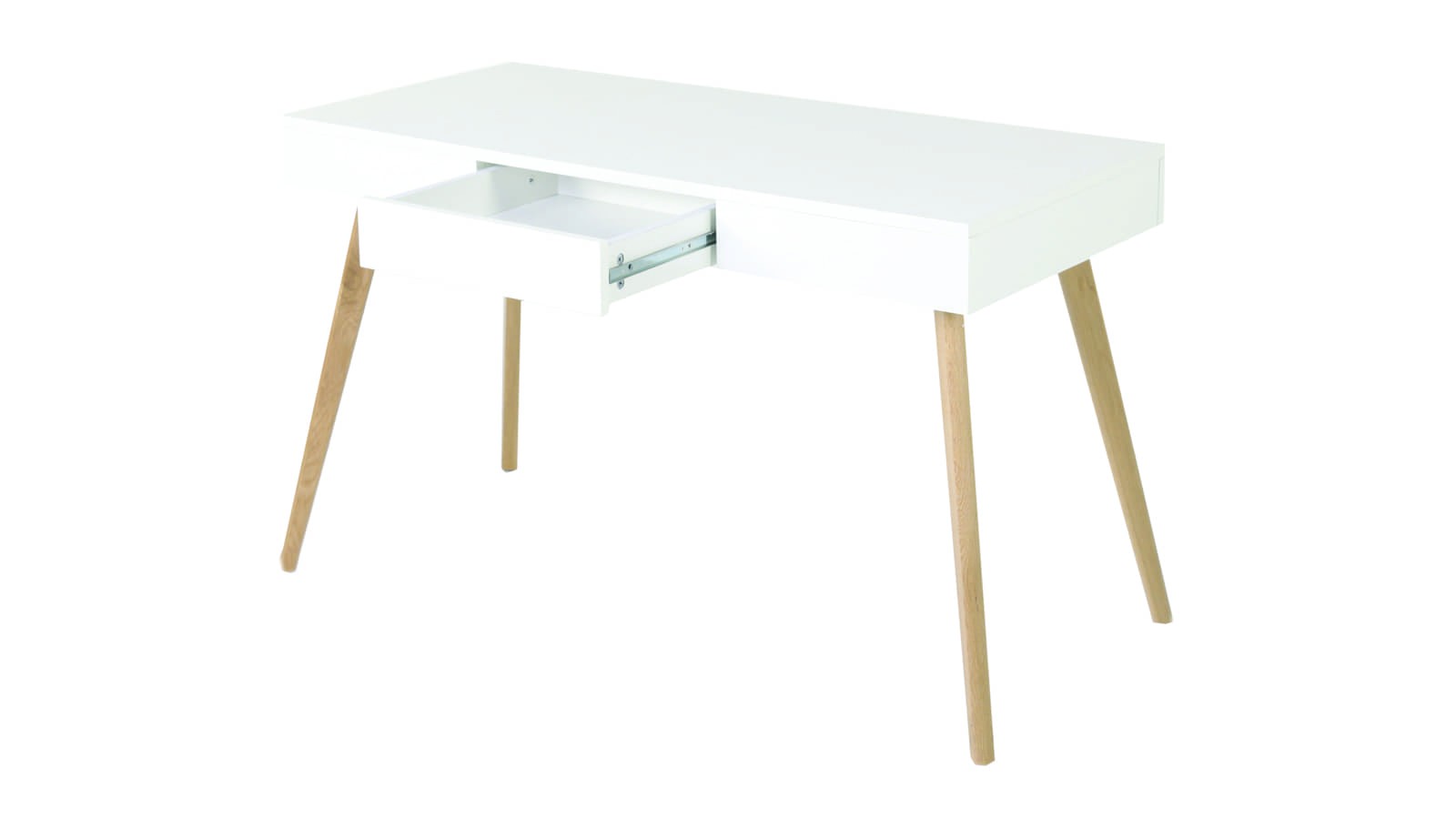 Folke Bureau Scandinave Pieds En Chene Et Tiroir De Rangement