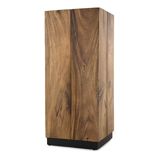 Table d'appoint carrée haute en bois suar - Sam