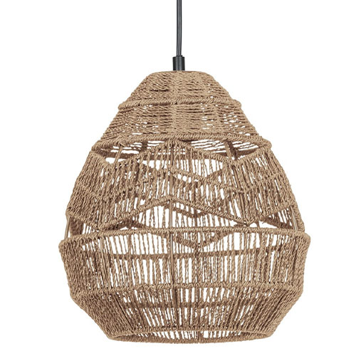 Suspension naturelle ø25cm - Collection Adelaide - Woood