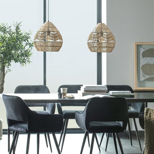Suspension naturelle ø35cm - Collection Adelaide - Woood