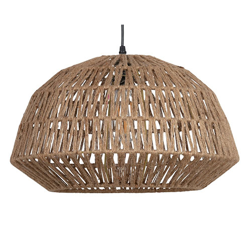 Suspension en jute naturel ø45cm - Collection Kace - Woood