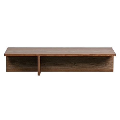 Table basse rectangulaire en noyer - Collection Angle - Vtwonen