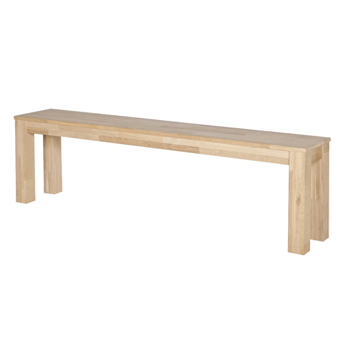 Banc 160cm en chêne massif - Collection Largo - Woood
