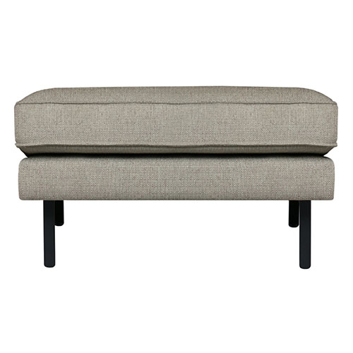 Pouf en tissu nougat - Rodeo