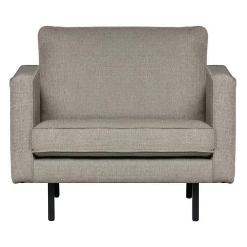 Fauteuil en tissu nougat - Rodeo
