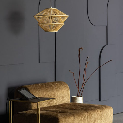 Suspension en bambou naturel - Collection Bamboo - BePureHome