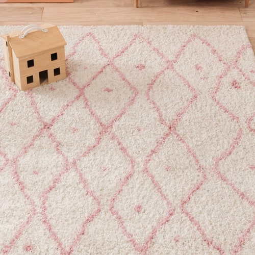 Tapis berbère rose 160x230cm - James