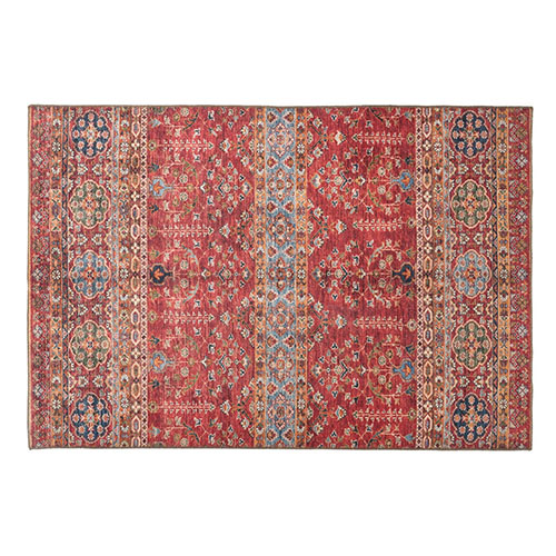 Tapis imprimé numérique red 200x290cm - Collection Jacob