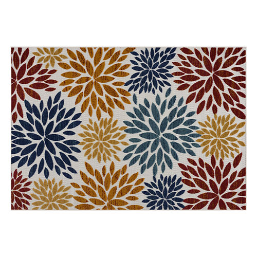 Tapis d'extérieur scandInave Multicolore 70x140cm - Joe