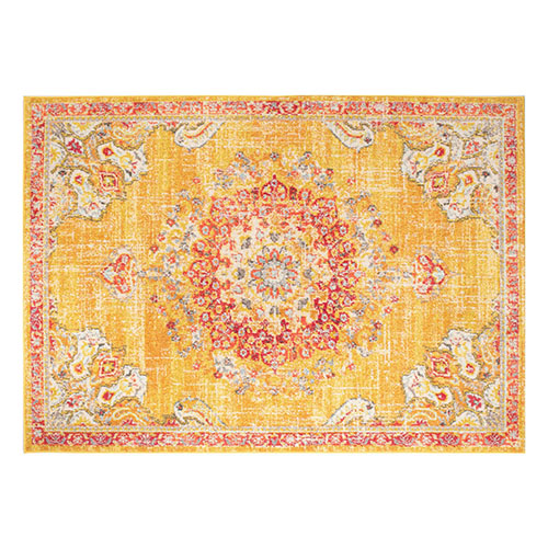 Tapis vintage Jaune 200x290cm - Collection Rhys