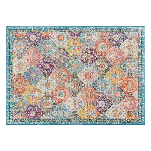 Tapis vintage Multicolore 120x170cm - Collection Rhys