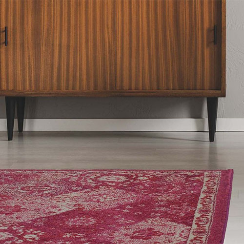Tapis vintage Rose 160x230cm - Collection Rhys