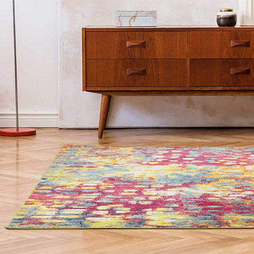 Tapis vintage Multicolore 160x230cm - Collection Rhys