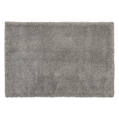 Tapis de salon uni gris 120 x 160 cm - collection Soft