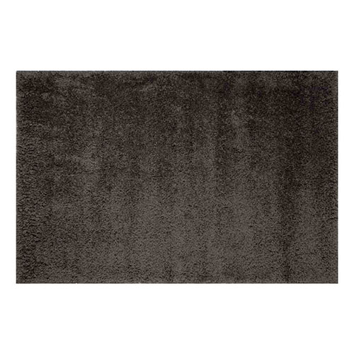 Tapis de couloir uni anthracite 80 x 150 cm - collection Soft