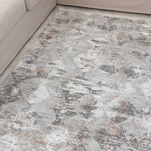 Tapis de couloir vintage beige 80 x 150 cm - collection Summer