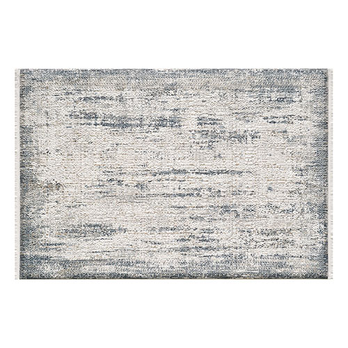 Tapis de couloir vintage bleu 80 x 150 cm - collection Summer