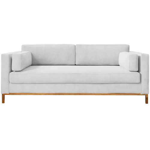 Canapé 3 places en tissu beige - Milano - Elle Décoration