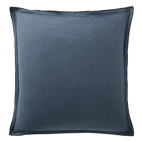 Taie d'oreiller en Lin lavé - 65x65cm - Bleu Emeraude