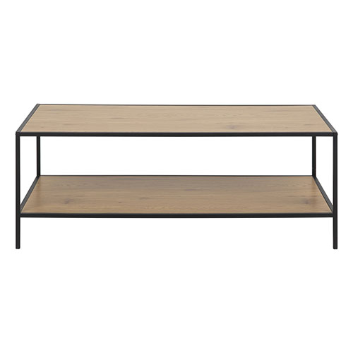Table basse rectangulaire double plateaux - Seaford