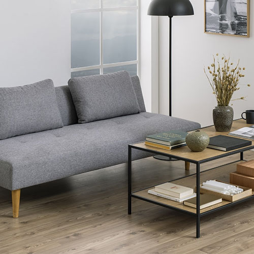 Table basse rectangulaire double plateaux - Seaford