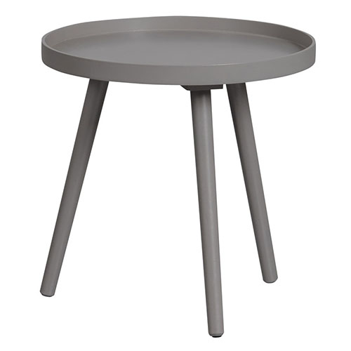 Table d'appoint gris clair - Sasha - Woood