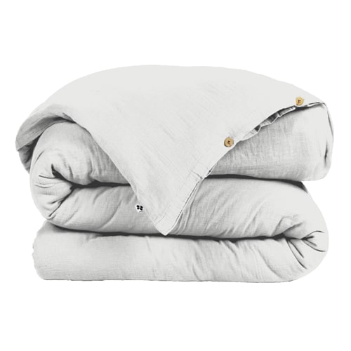 HOUSSE DE COUETTE 140x200CM 100% GAZE DE COTON NUAGE