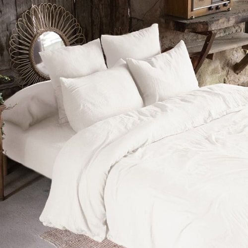 HOUSSE DE COUETTE 260x240CM 100% GAZE DE COTON -CHANTILLY