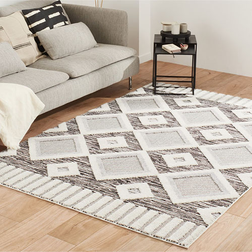 Tapis anthracite 80x150 cm - Horia