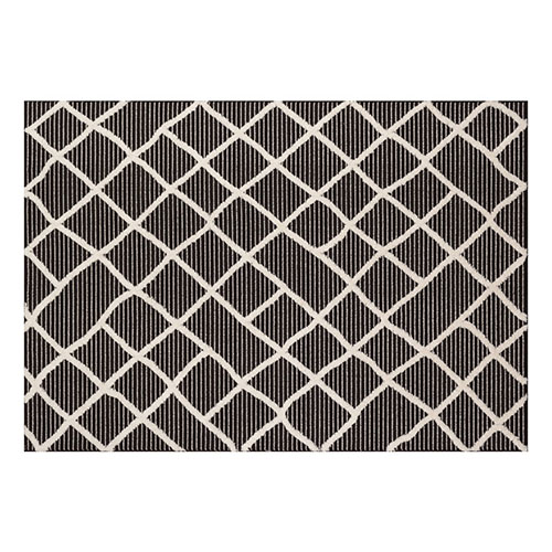 Tapis berbère noir 80x150 cm - Mila