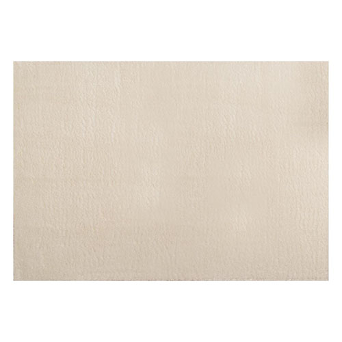 Tapis à poils longs uni blanc 160x230 cm - Oslo