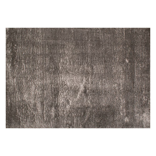 Tapis à poils longs uni taupe 80x150 cm - Oslo