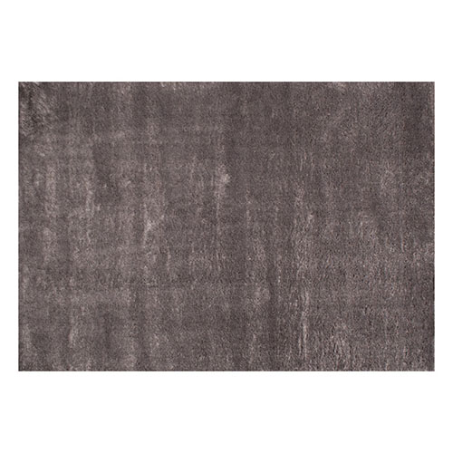Tapis à poils longs uni gris 67x180 cm - Oslo