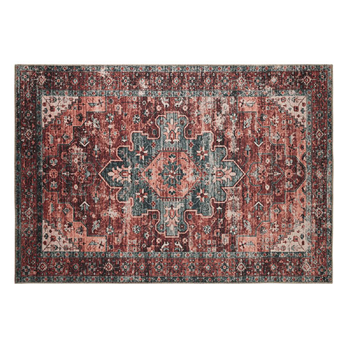 Tapis vintage rouge 67x200 cm - Hailey