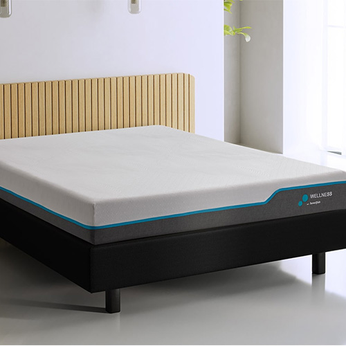 Matelas mémoire de forme 180x200 Wellness Hbedding - Mousse super soft 25kg/m3, 20cm d'épaisseur