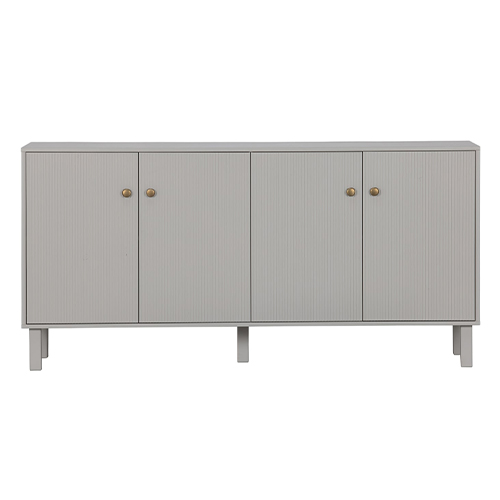 Buffet en pin gris nuage - Madu