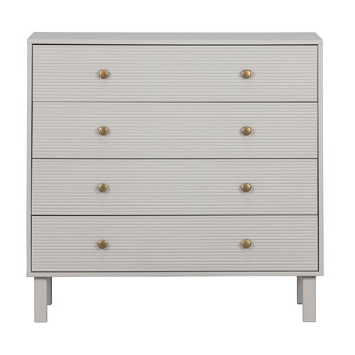 Commode en pin gris nuage - Madu